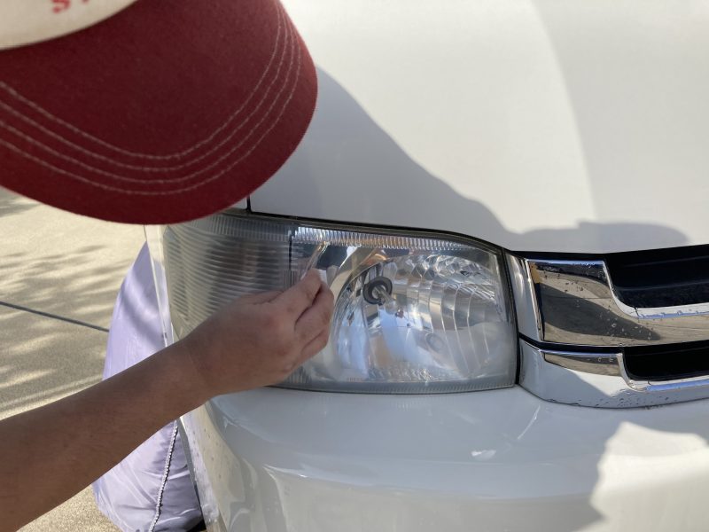 ヘッドライトクリアーコート