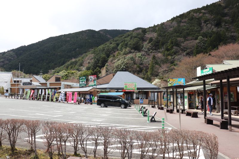 道の駅 天城越えの駐車場