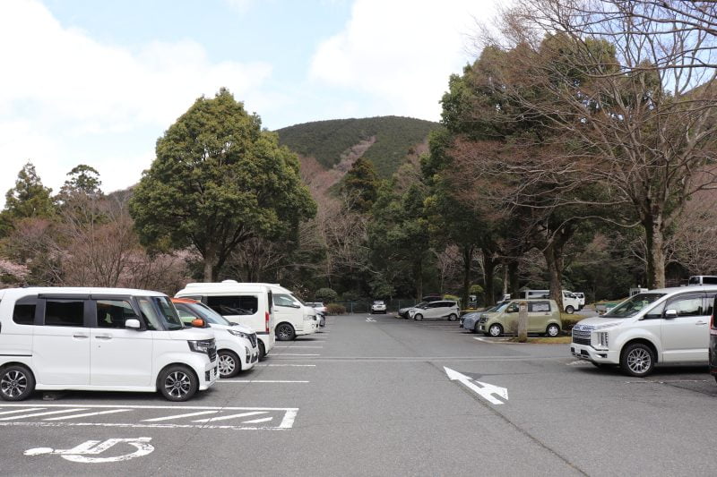 道の駅 天城越え駐車場