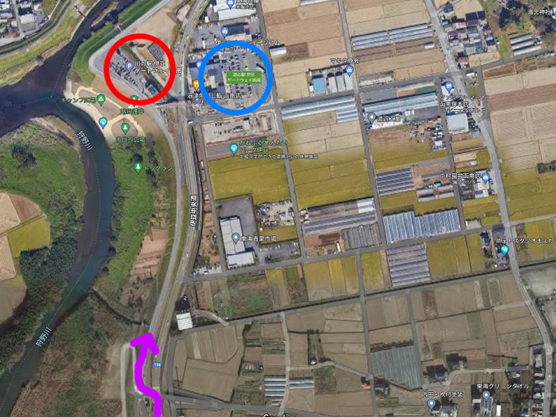道の駅　伊豆ゲートウェイ函南のMAP