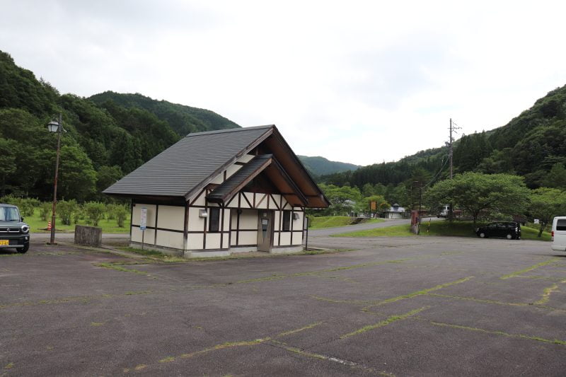 道の駅パスカル清見近くの公園トイレ