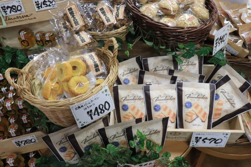 道の駅パスカル清見の売店