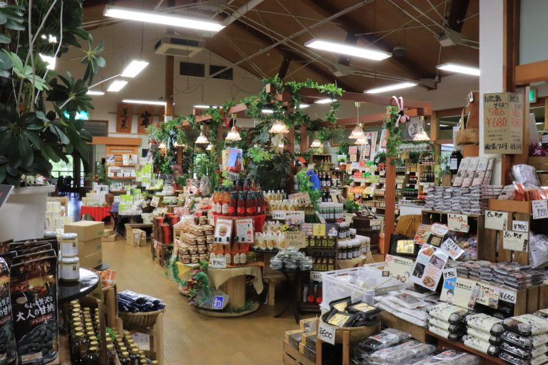 道の駅パスカル清見の売店