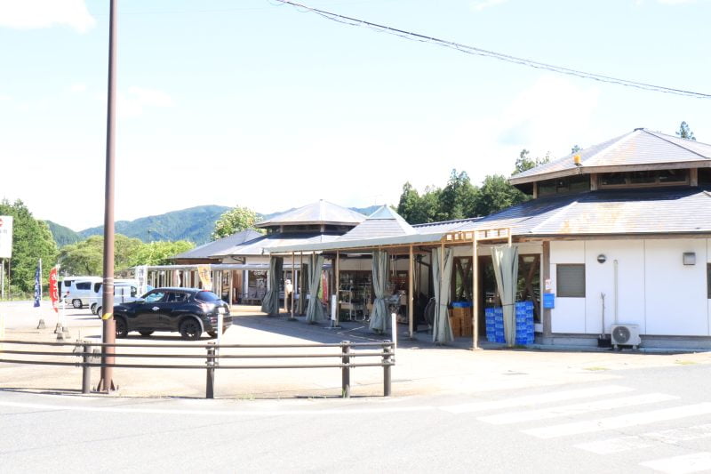 道の駅 加子母の外観