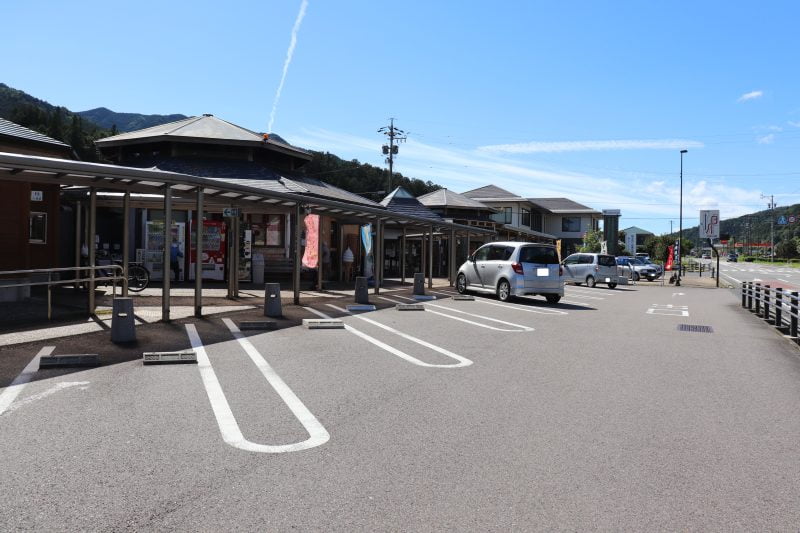 道の駅 加子母の外観