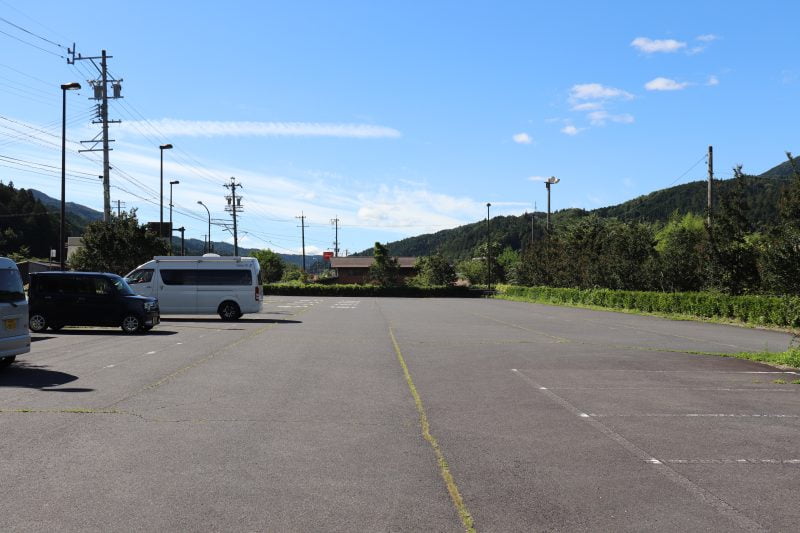 道の駅 加子母の第2駐車場