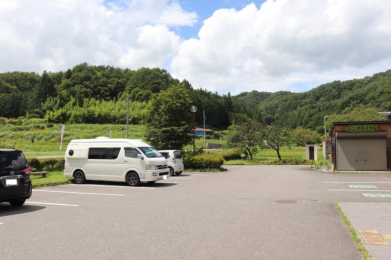 道の駅 南信州うるぎの駐車場