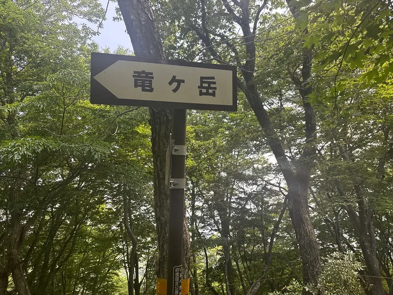 竜が岳登山道