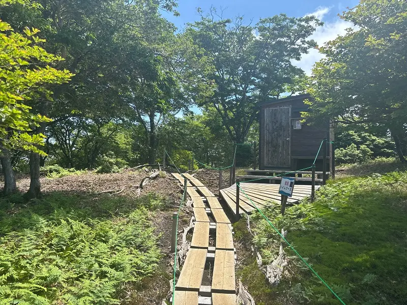 竜が岳登山道