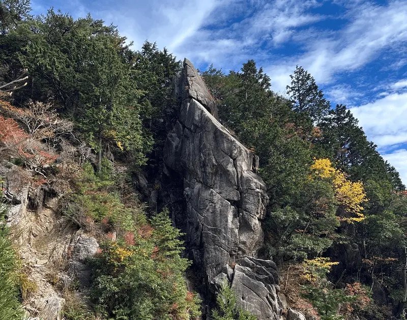 御在所岳　裏登山道　兎岩
