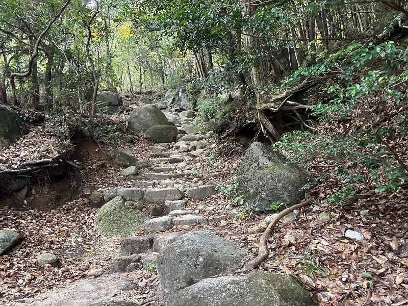 御在所岳　裏登山道