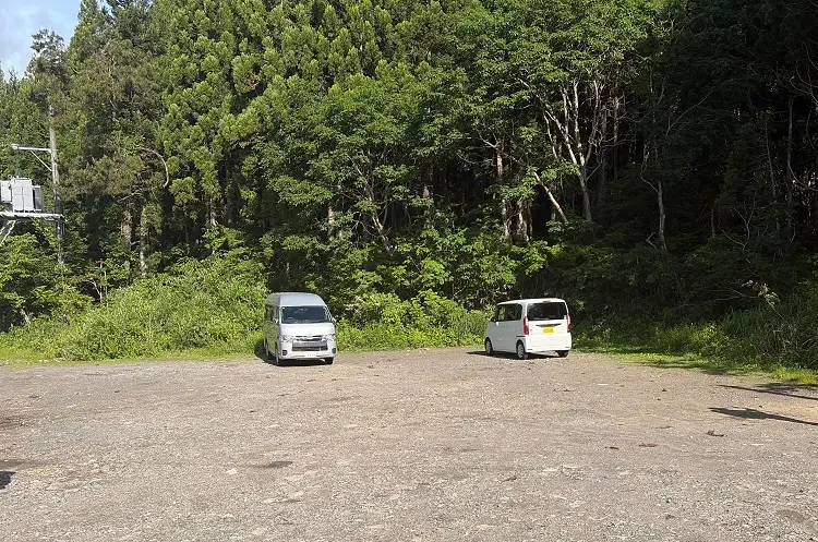 大日ヶ岳 桧峠駐車場