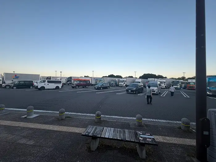 多賀サービスエリア下り 車中泊